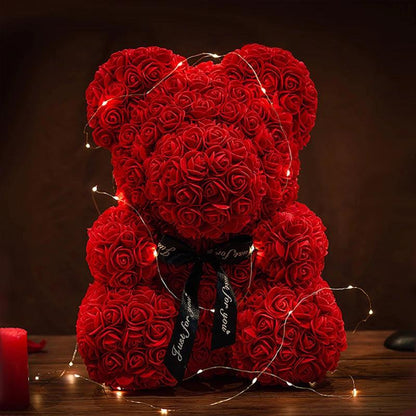Urso Encantado - Encanto das rosas