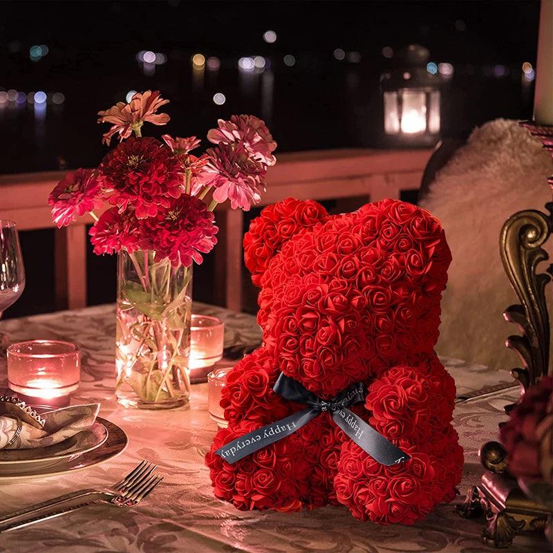 Urso Encantado - Encanto das rosas
